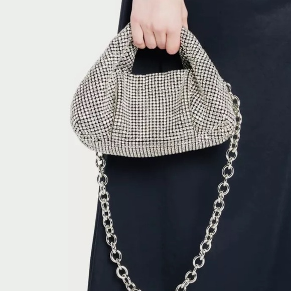 Stuart Weitzman Crystal mini Moda bag NWB - Picture 7 of 8